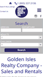 Mobile Screenshot of goldenislesrealty.com